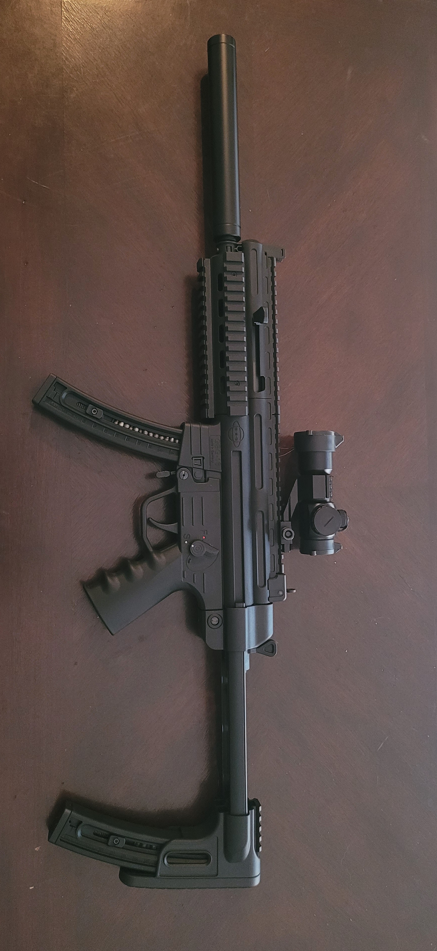 A real photo of GSG Carbine Semi Auto 22LR 16" Black Rifle 22rd by Eric H.  (1)
