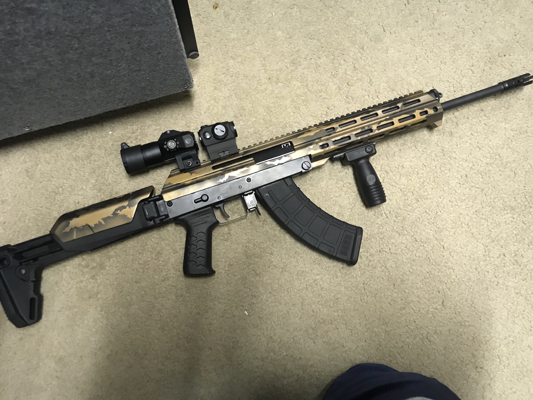 A real photo of M+M M10X-Z M10X RIFLE 762X39 SYNTHETIC 16.5" 30RD BLACK by Jblas (1)