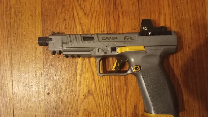A real photo of Canik Threaded Barrel Nitride Fluted 1/2x28 Fits TP9SFX and TP9SFL by Billy (3)