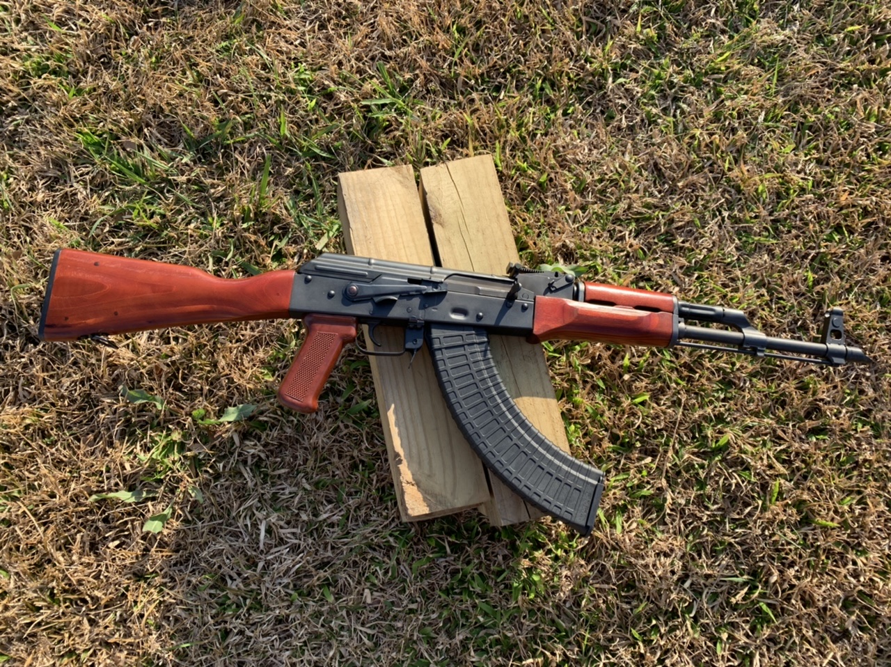 A real photo of Riley Defense AK-47 7.62X39 16" 30rd Classic Laminate Stock by PrinceLucas (1)
