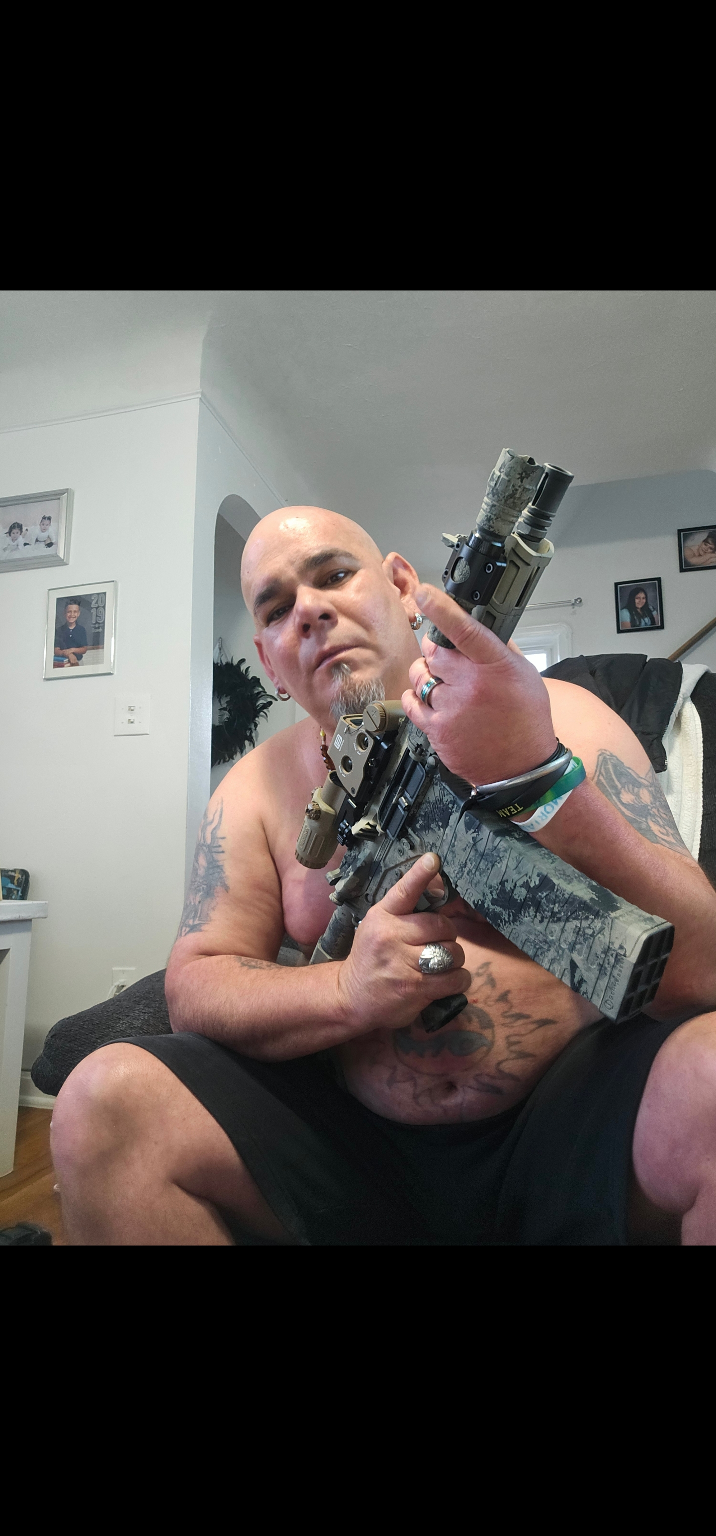 A real photo of ATI ALPHA MAXX AR Pistol 5.56 NATO 7.5" Barrel Blade 60rd Black by Fonke (4)