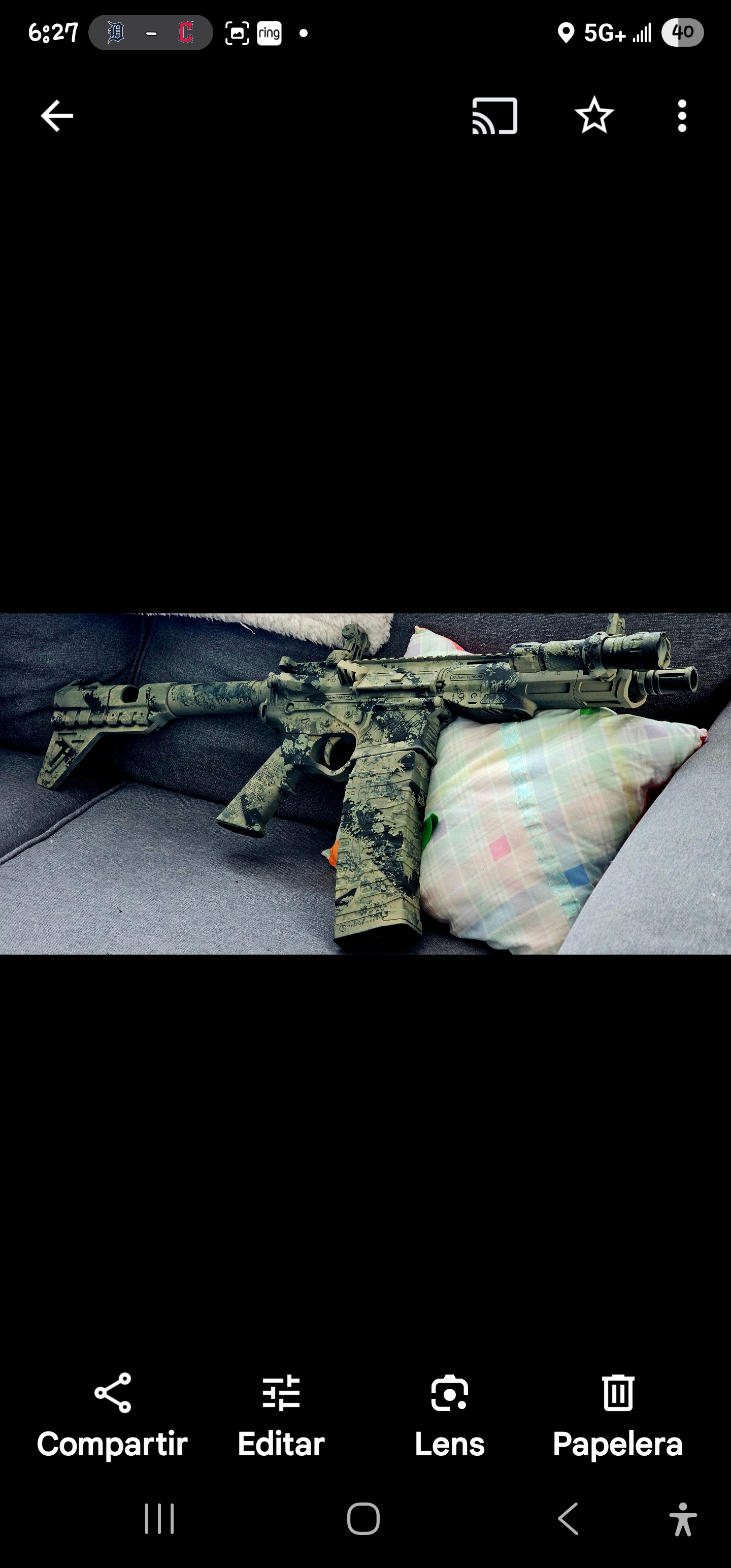 A real photo of ATI ALPHA MAXX AR Pistol 5.56 NATO 7.5" Barrel Blade 60rd Black by Fonke (2)