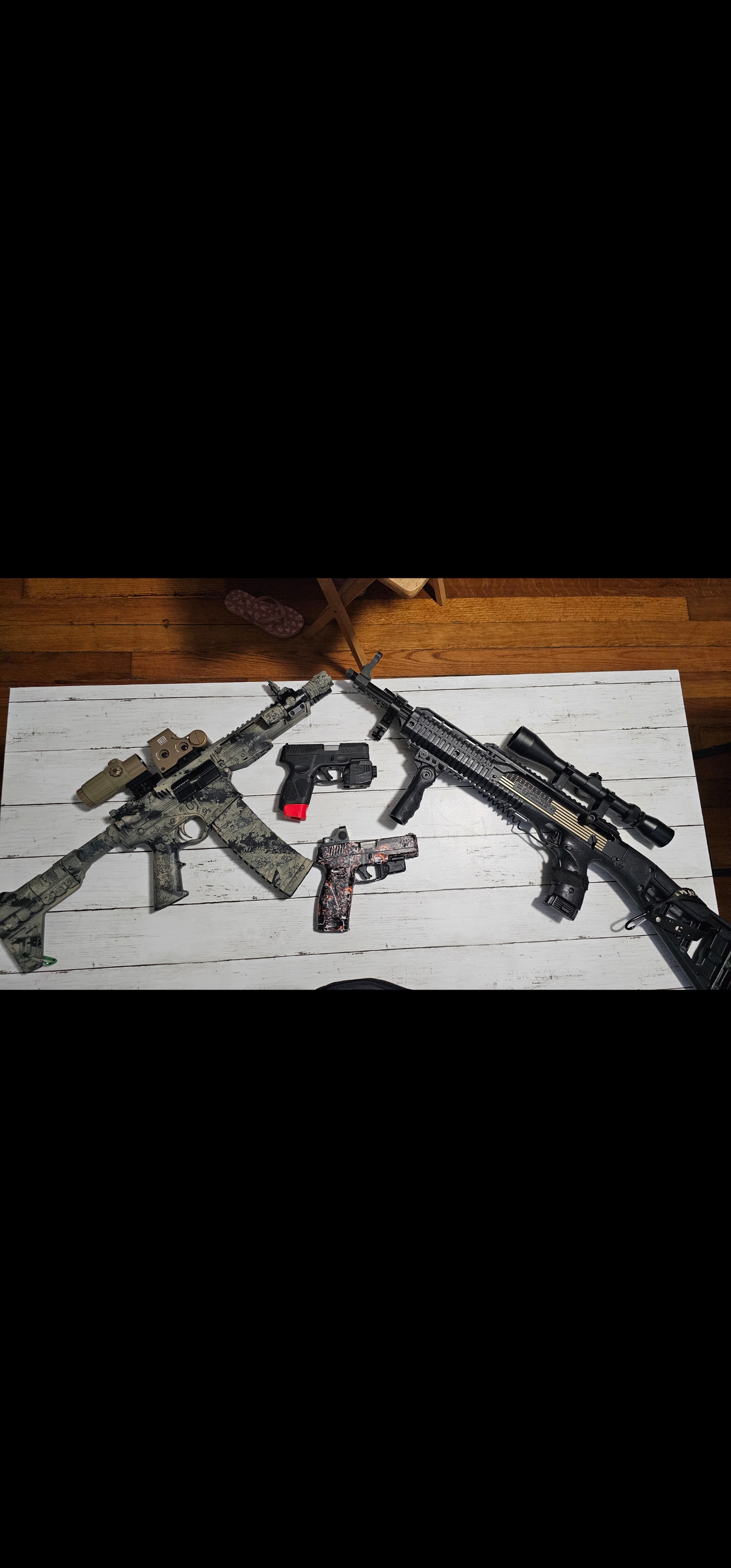 A real photo of ATI ALPHA MAXX AR Pistol 5.56 NATO 7.5" Barrel Blade 60rd Black by Fonke (1)