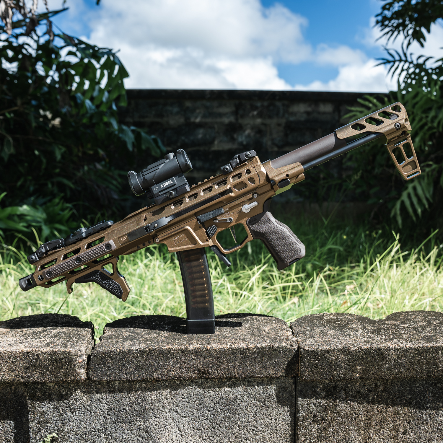 A real photo of Wraithworks Warscorp9 9mm Builders Set Uses CZ Scorpion Magazines by One of the Best PCCs on the market! (2)