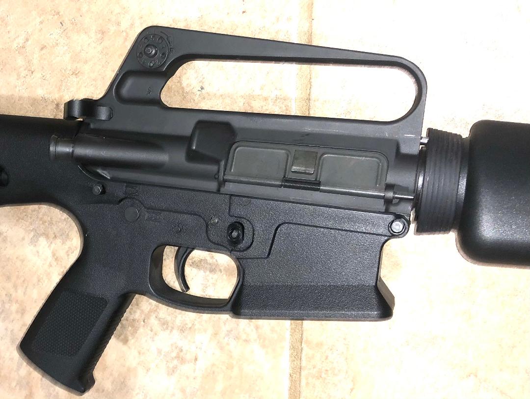 A real photo of KE Arms KP-15 Polymer Complete AR15 Mil-Spec Lower Integral Buttstock/Pistol Grip - Black by Big B (3)