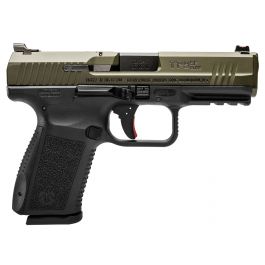 ADE ADVANCED OPTICS FDE HG54 Compact Green Pistol Laser Sight - Rechargeable, For Canik TP9 TP9SF