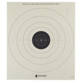 ACTION TARGET BULLSEYE PAPER 100PK | Prepper Gun Shop