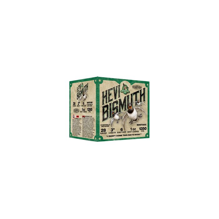 Hevi-Shot Hevi-Bismuth 28ga #6 Shotshell 25rd | Prepper Gun Shop