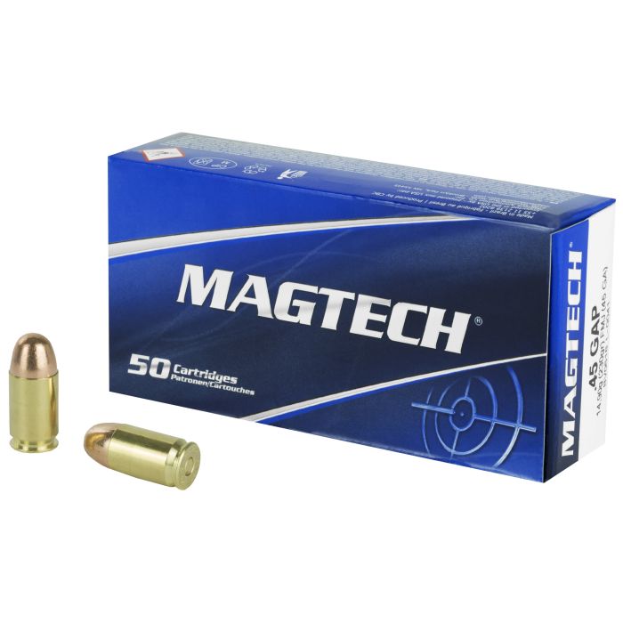 Magtech 45gap 230gr FMJ Ammo 50rd | Prepper Gun Shop