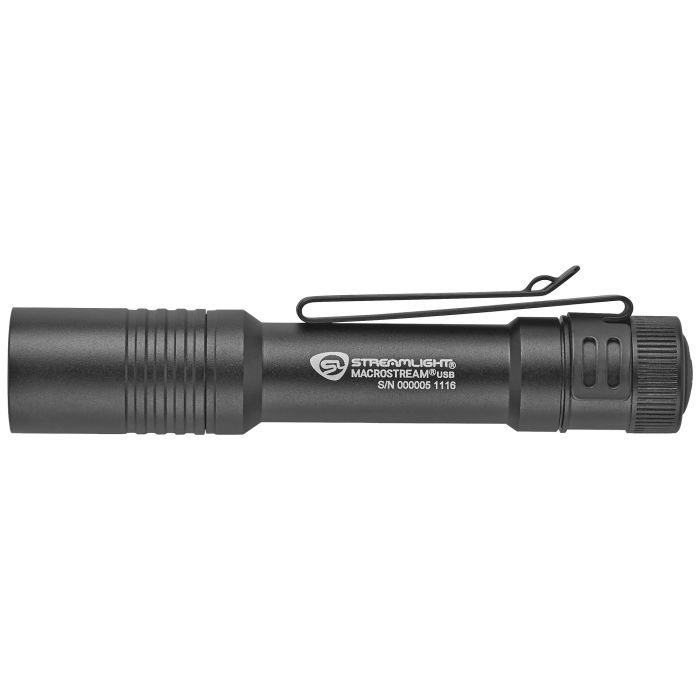 STREAMLIGHT MACROSTREAM USB BLACK | Prepper Gun Shop