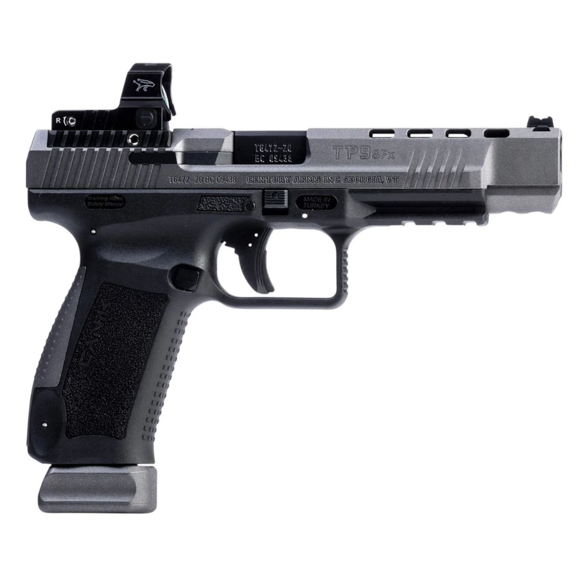 Canik TP9SFx 9mm Pistol Tungsten 20rd | Prepper Gun Shop