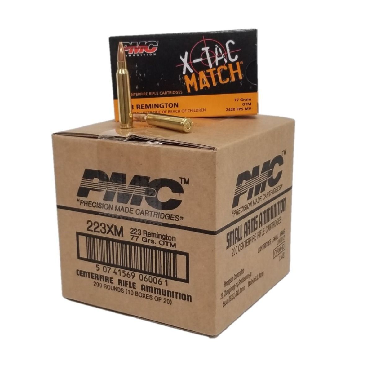 PMC X-TAC Match .223 Remington 77gr Ammo 20rd | Prepper Gun Shop