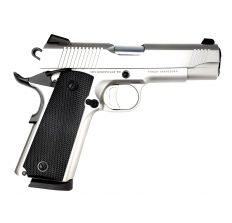 SDS 1911 Carry SS45R .45ACP 4.25" (1) 8rd Magazine W/ Rail - Stainless W/ Black Grip
