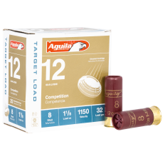 Aguila 12ga Target Load 1-1/8oz #8 Shot 25rd