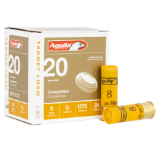 Aguila 20ga Target Load 2.75" #8 Shot 7/8oz 25rd