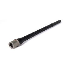 Faxon Firearms Match Series AR15 Barrel .223 Wylde 1:8 Twist 416R, 5R Rifling, Nitride 18" Flame Fluted Profile Mid Length