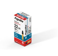 Aguila Ammunition .22 LR Subsonic Rifle Ammunition 38 Grain HP 50rd Box