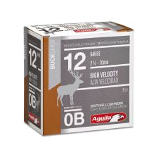 Aguila Ammunition 0Buck 12ga Buckshot 2.75 inch Shotgun Shells 25rd