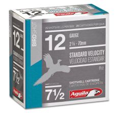 Aguila Ammunition 12ga Birdshot 2.75 inch Shotgun Shells #7.5 Shot 1CHB1217 - 25rd
