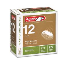 Aguila Ammunition Sporting 12ga Birdshot 2.75 inch Shotgun Shells #7.5 Shot 1oz 1325 fps 25rd Box