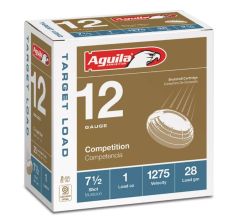 Aguila Ammunition Target 12ga Birdshot 2.75 inch Shotgun Shells #7.5 Shot 1CHB1337 - 25rd