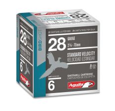 Aguila Ammunition 28ga Birdshot 2.75 inch Shotgun Shells #6 Shot 1oz 1200 fps 25rd Box