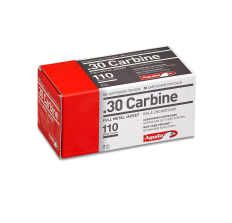 Aguila .30 Carbine Ammunition 1E302110 110gr FMJ - 1000 Round Case