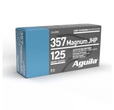 Aguila Ammunition .357 Magnum Handgun Ammunition 125 Grain JHP 50rd