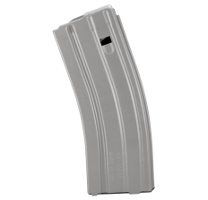 C Products Defense 30rd Aluminum AR 5.56 Magazine Grey Follower