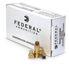 Federal Law Enforcement 9mm Luger JHP 147gr 20rd Box