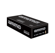 Ammo Inc Signature .40 S&W Handgun Ammunition 180 Grain FMJ - 50rd