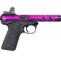 Ruger Mark IV 22/45 Lite Purple W/ Riton Red Dot 22LR - 10rd