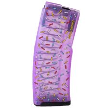 Amend2 MOD C AR15 Mag Translucent Pink Sprinkle Donut 30rd 5.56 NATO