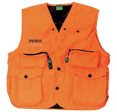 Primos Gunhunter's Hunting Vest Features Compass & LED Light Blaze Orange Medium