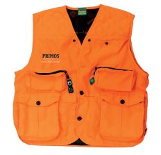 Primos Gunhunter's Hunting Vest Features Compass & LED Light Blaze Orange Extra Large