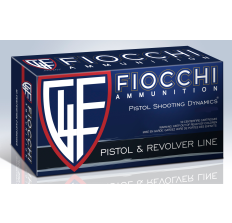 Fiocchi Handgun Ammunition 9mm Luger 124gr Jacketed Hollow Point 50rd