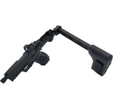 Taurus GX4 9mm 3.7" Threaded Barrel 15-Rounds w/ SB Tactical FS1913 brace and Alpha RMSC Green dot