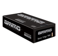 Ammunition Inc Signature 9mm Luger Handgun Ammunition 124 Grain TMC - 1000rd Case