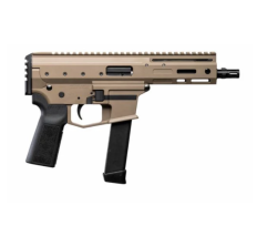 Angstadt Arms MDP-9 Billet Aluminum 9mm Roller-delayed AR 6" Pistol 17rd - FDE 