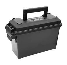 MTM Case-Gard Ammo Can Tall 30 Cal Black Polypropylene