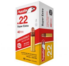 Aguila .22LR 40gr High Velocity Solid Point - 50rd Box