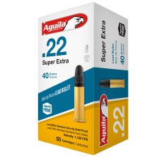 Aguila .22LR SV SP 40gr Solid Point 50rd