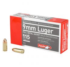 Aguila Ammunition 9mm 115gr FMJ 1E097704 - 50rd box