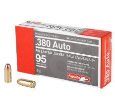 Aguila Handgun Ammunition 380 ACP 95gr FMJ - 50rd