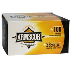 Armscor 38 Special 158gr FMJ - 100 Round Box
