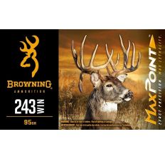 Browning Ammo .243 Winchester 95gr Max Point 20rd Box