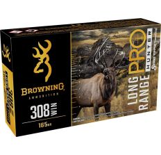Browning Ammo Long Range Pro Hunter .308 Winchester 165gr Sierra Tipped GameKing 20rd Box