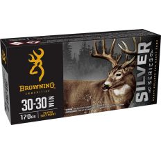 Browning Ammo Silver .30-30 Winchester 170gr Plated Soft Point 20rd Box