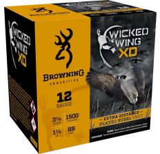 Browning Ammo Wicked Wing XD 12ga 3.5" #2 Shot 25rd