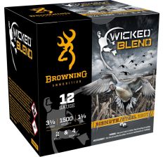 Browning Ammo Wicked Blend 12ga 3.5" #2&4 Shot 25rd